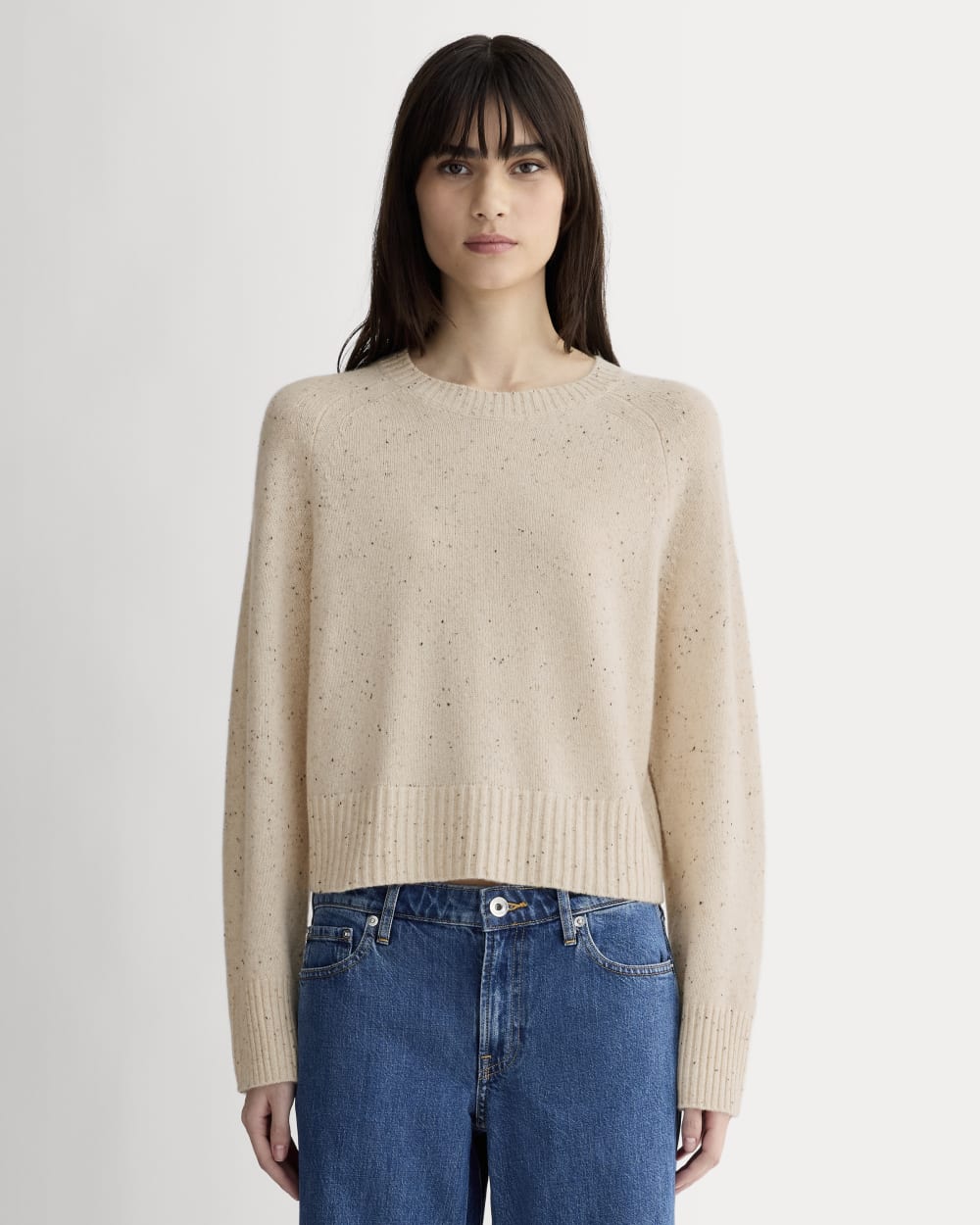 womens-cashmere-boxy-crew-sweater-oat-donegal | primary