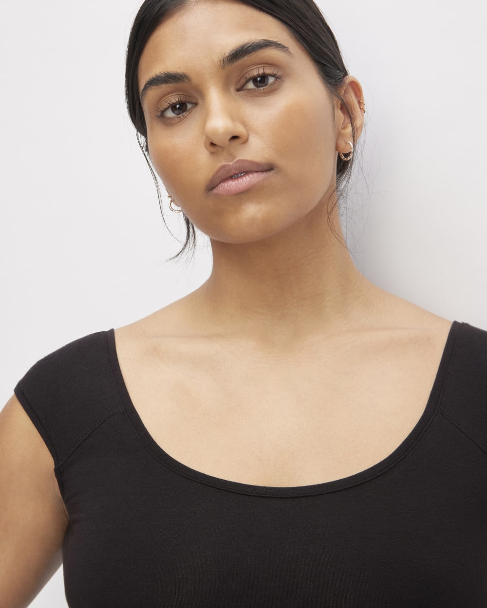 womens-supima-form-cap-sleeve-tee-black