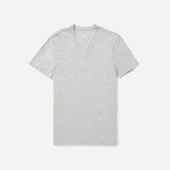 mens-organic-cotton-v-neck-tee-heather-grey | alt