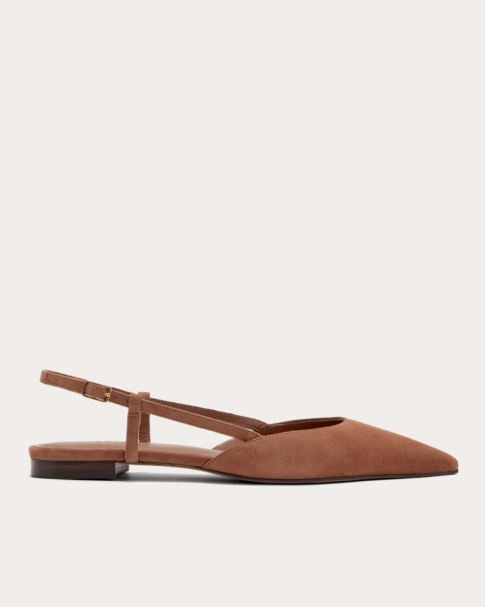 womens-studio-slingback-flat-saddle-brown-suede | primary