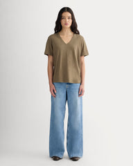 womens-slouchy-v-tee-cotton-linen-deep-taupe