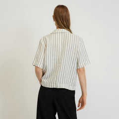 womens-linen-workwear-shirt-black-canvas-tan