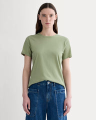 womens-slim-air-tee-sagebrush | primary