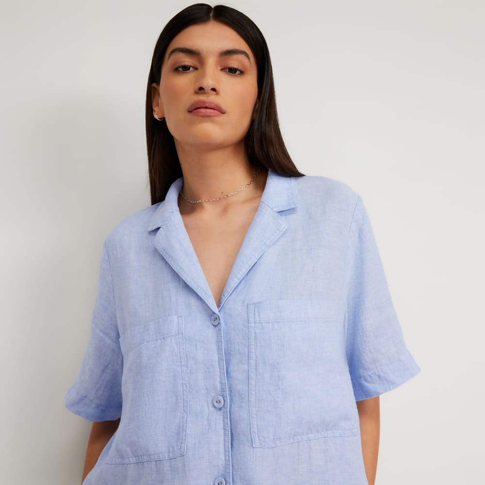 womens-linen-workwear-dress-light-blue