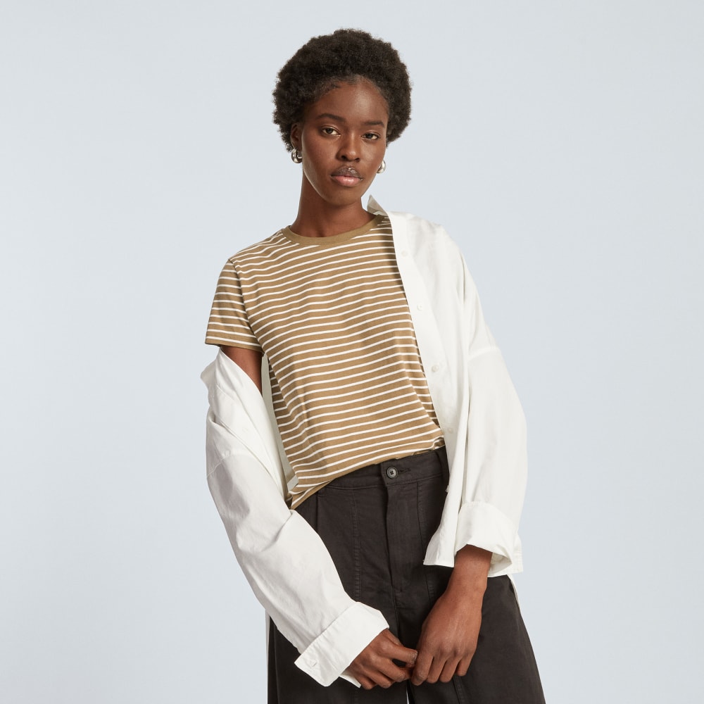 womens-organic-cotton-box-cut-tee-olive-tan-stripe