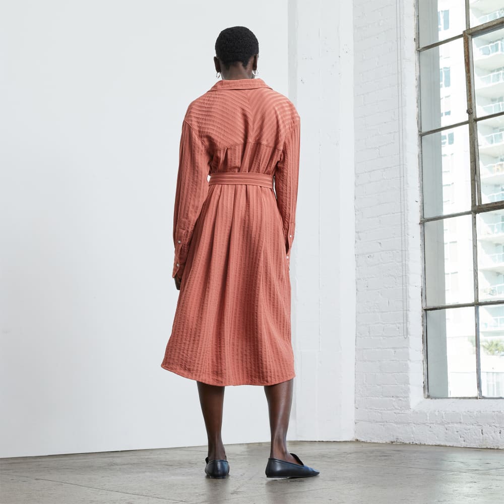 womens-city-stripe-draped-shirt-dress-redwood