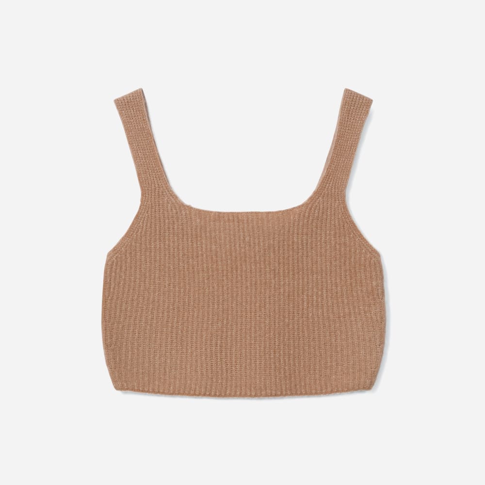 womens-cozy-stretch-tank-camel | alt