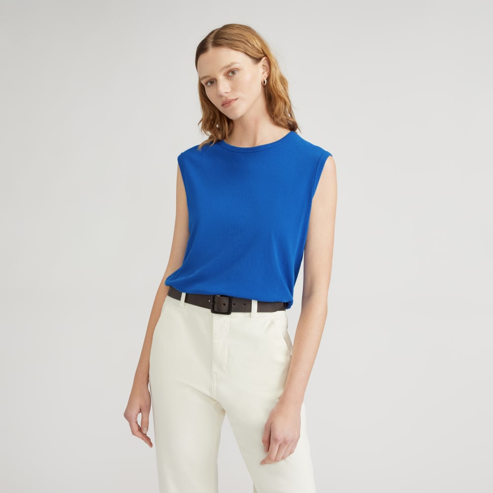 womens-air-muscle-tee-mazarine-blue | primary