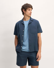 mens-seersucker-ss-shirt-deep-blue | primary