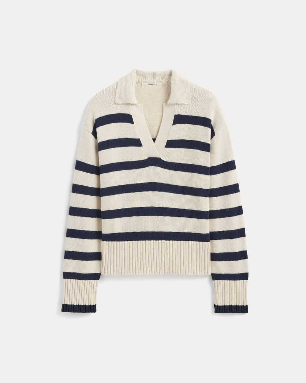 womens-cotton-boxy-polo-canvas-navy | alt