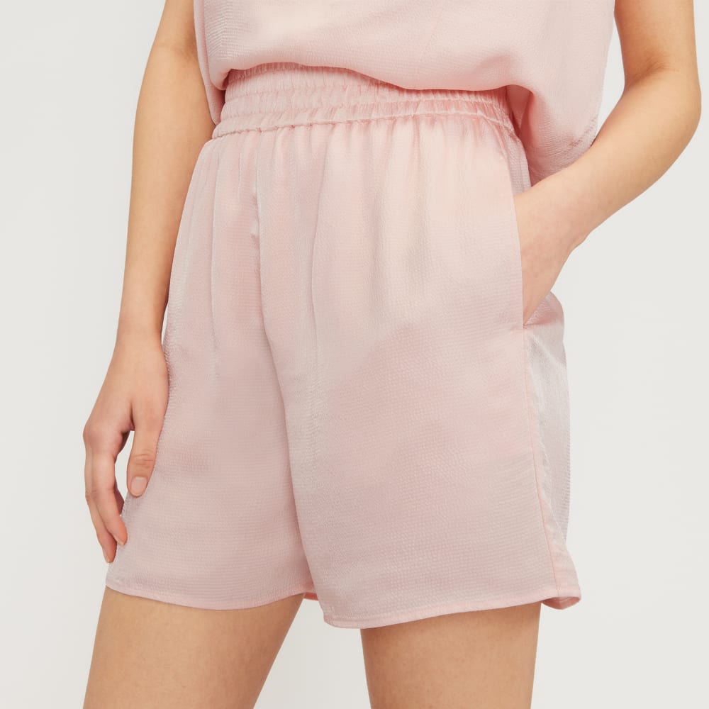 womens-satin-pull-on-short-petal-pink