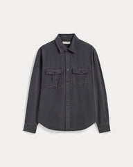 mens-tencel-utility-shirt-jacket-graphite | alt