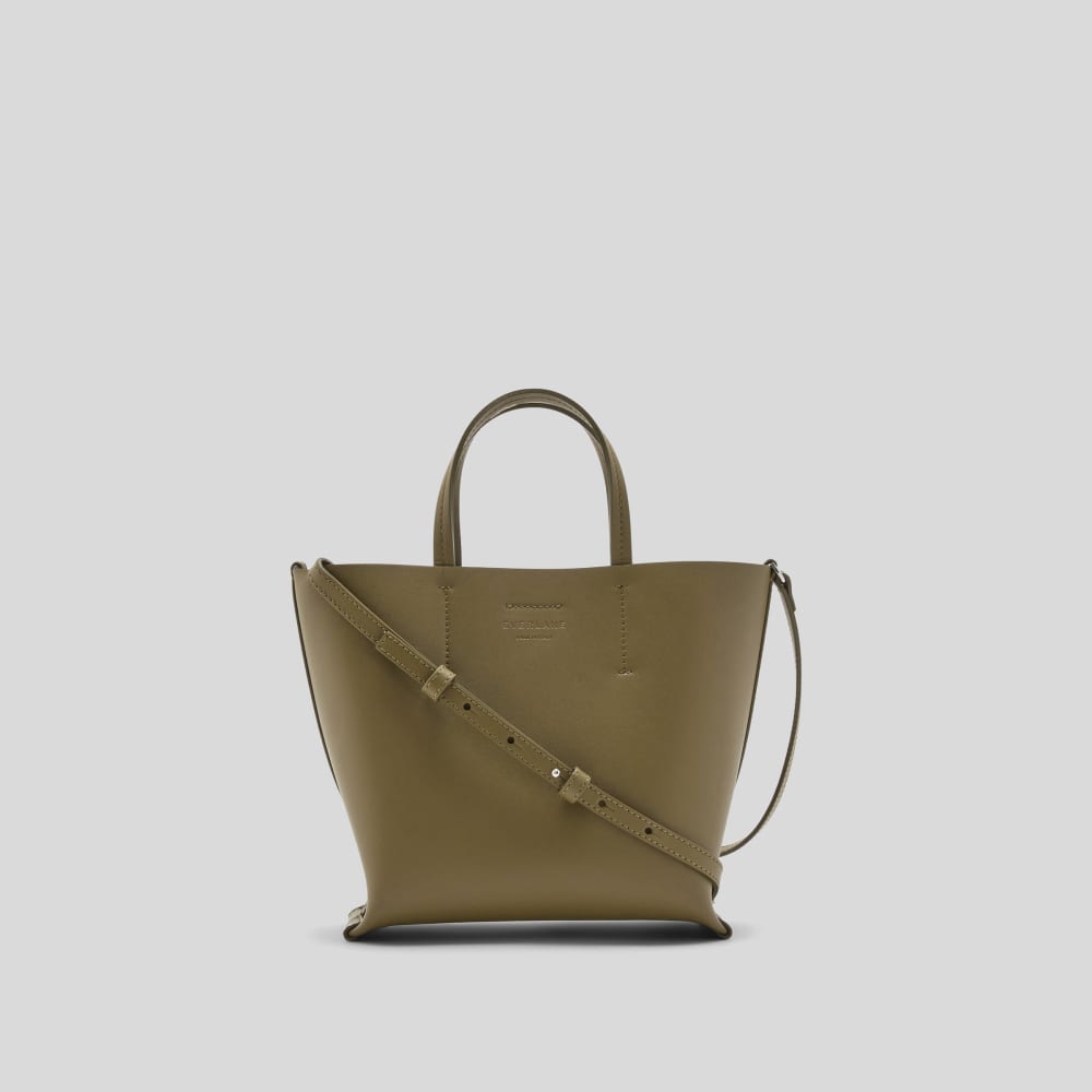 womens-luxe-mini-italian-leather-tote-beech | primary
