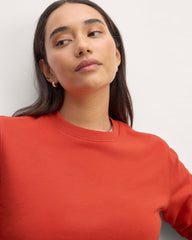 womens-french-terry-relaxed-crewneck-poppy-red