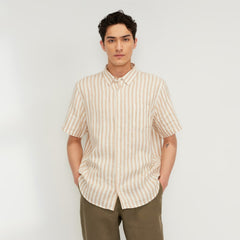 mens-linen-ss-stndrd-fit-shirt-bone-caramel | primary