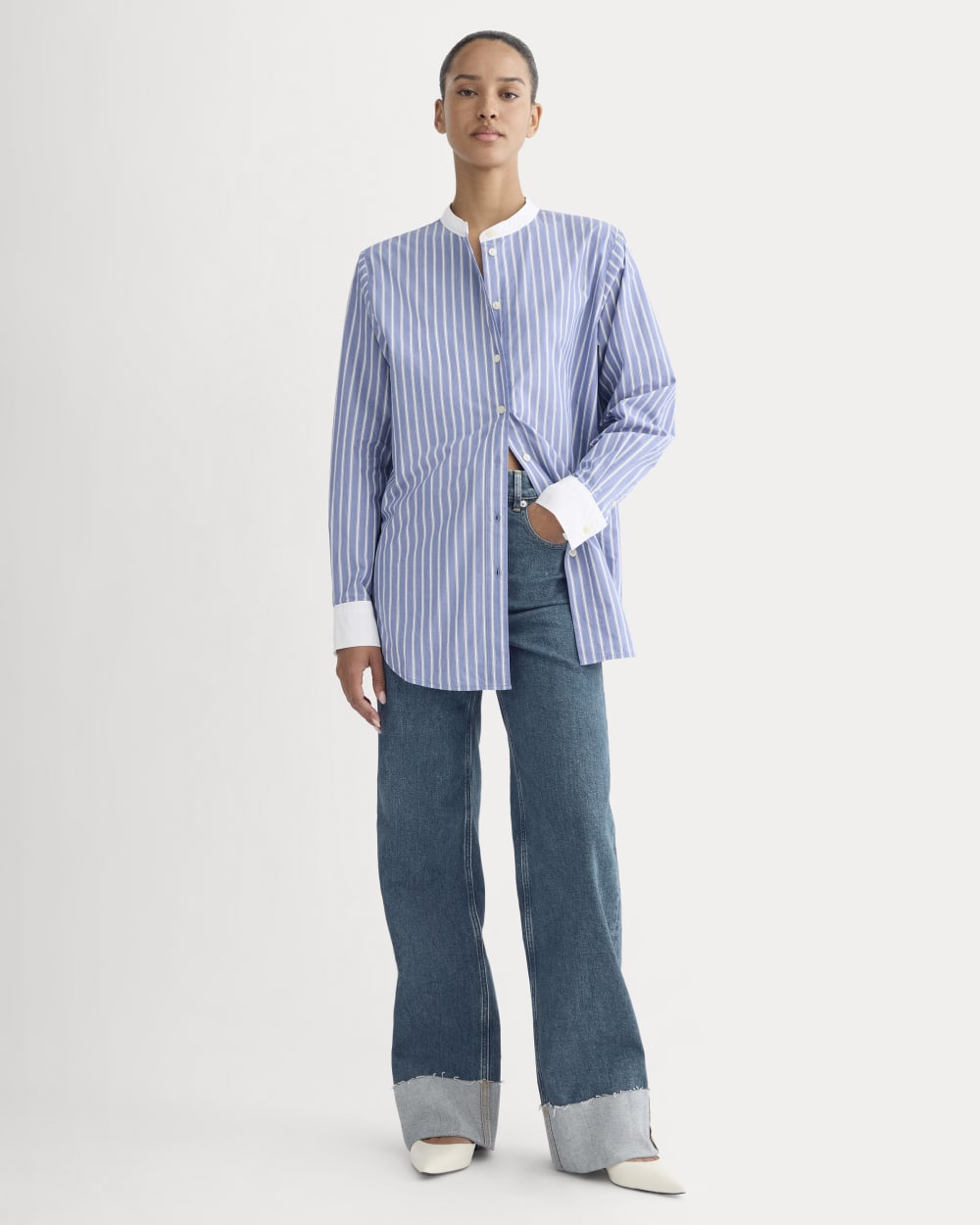 womens-oversized-shirt-cotton-dutch-blue-bone-stripe