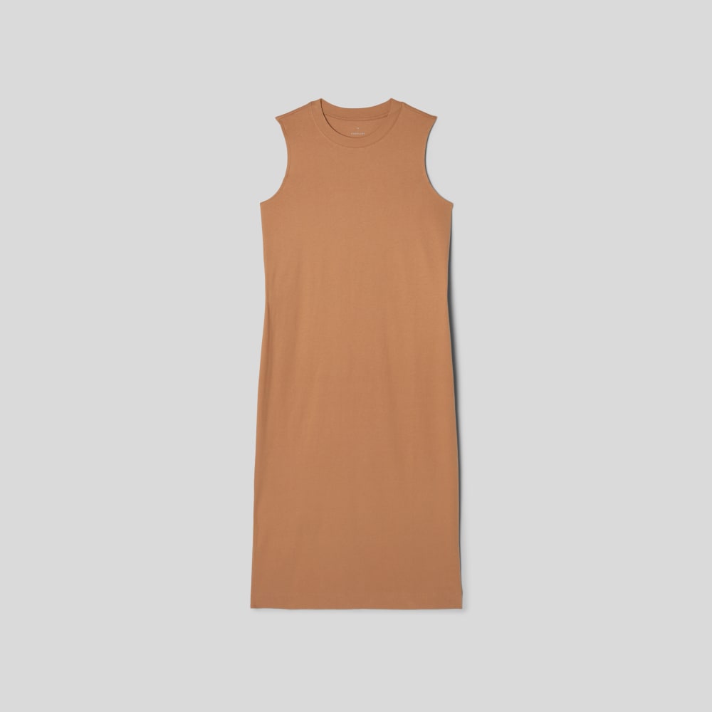 womens-organic-cotton-weekend-tank-dress-tawny-brown | alt