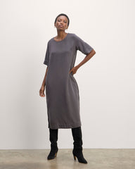womens-tencel-muscle-tee-dress-graphite | primary