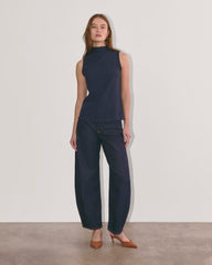 womens-crinkle-tank-navy