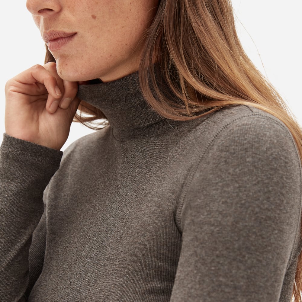 womens-pima-micro-rib-turtleneck-fatigue | primary