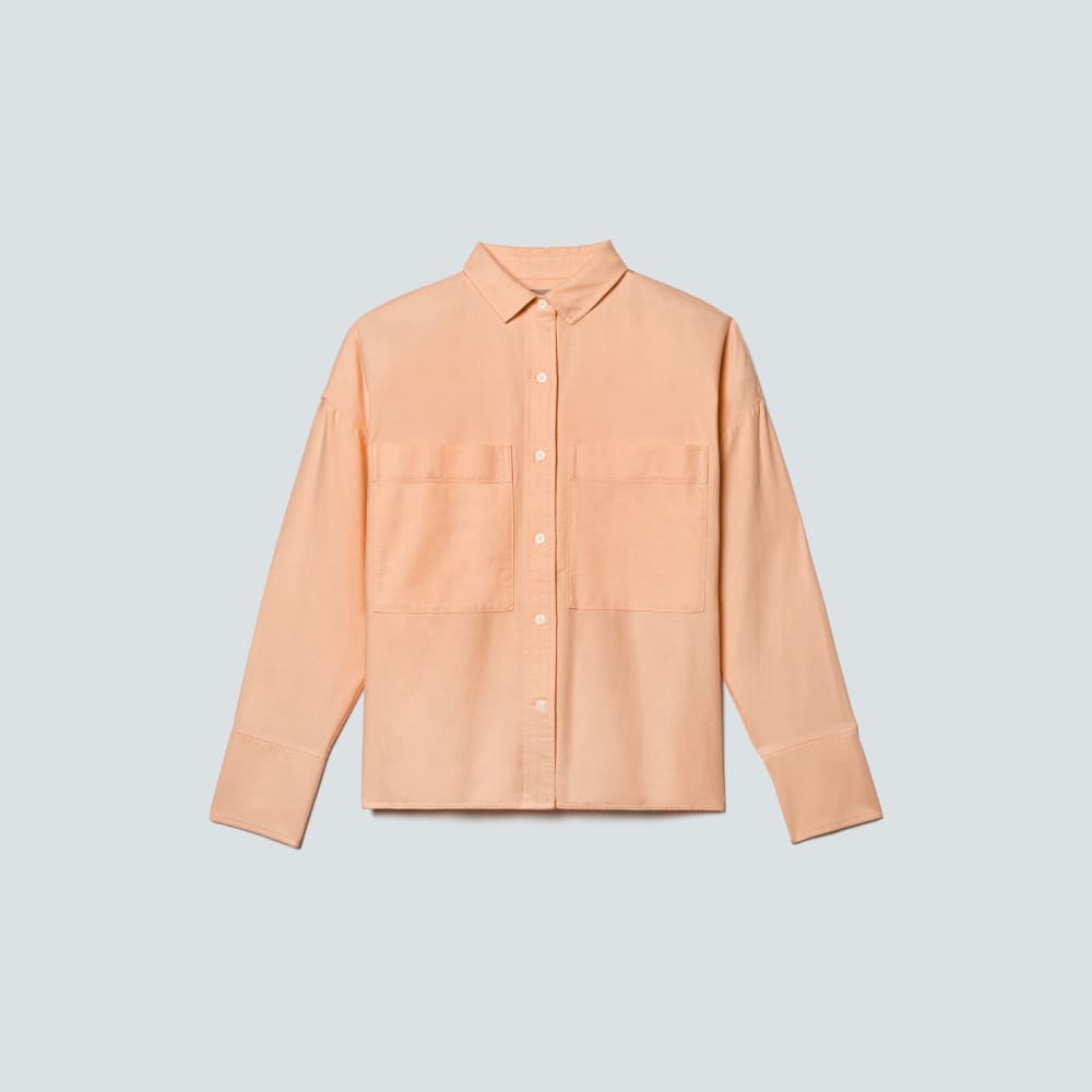 womens-boxy-oxford-apricot