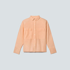 womens-boxy-oxford-apricot