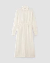 womens-mini-jacquard-stripe-shirt-dress-bone | alt