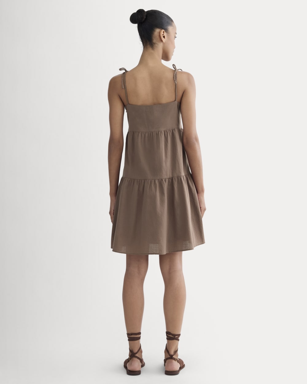 womens-gauze-mini-tiered-dress-mocha