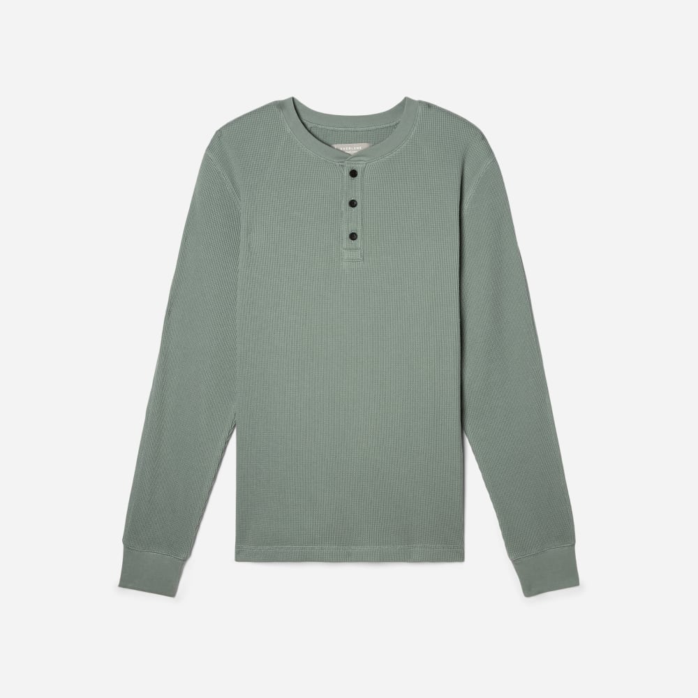 mens-waffle-henley-lily-pad