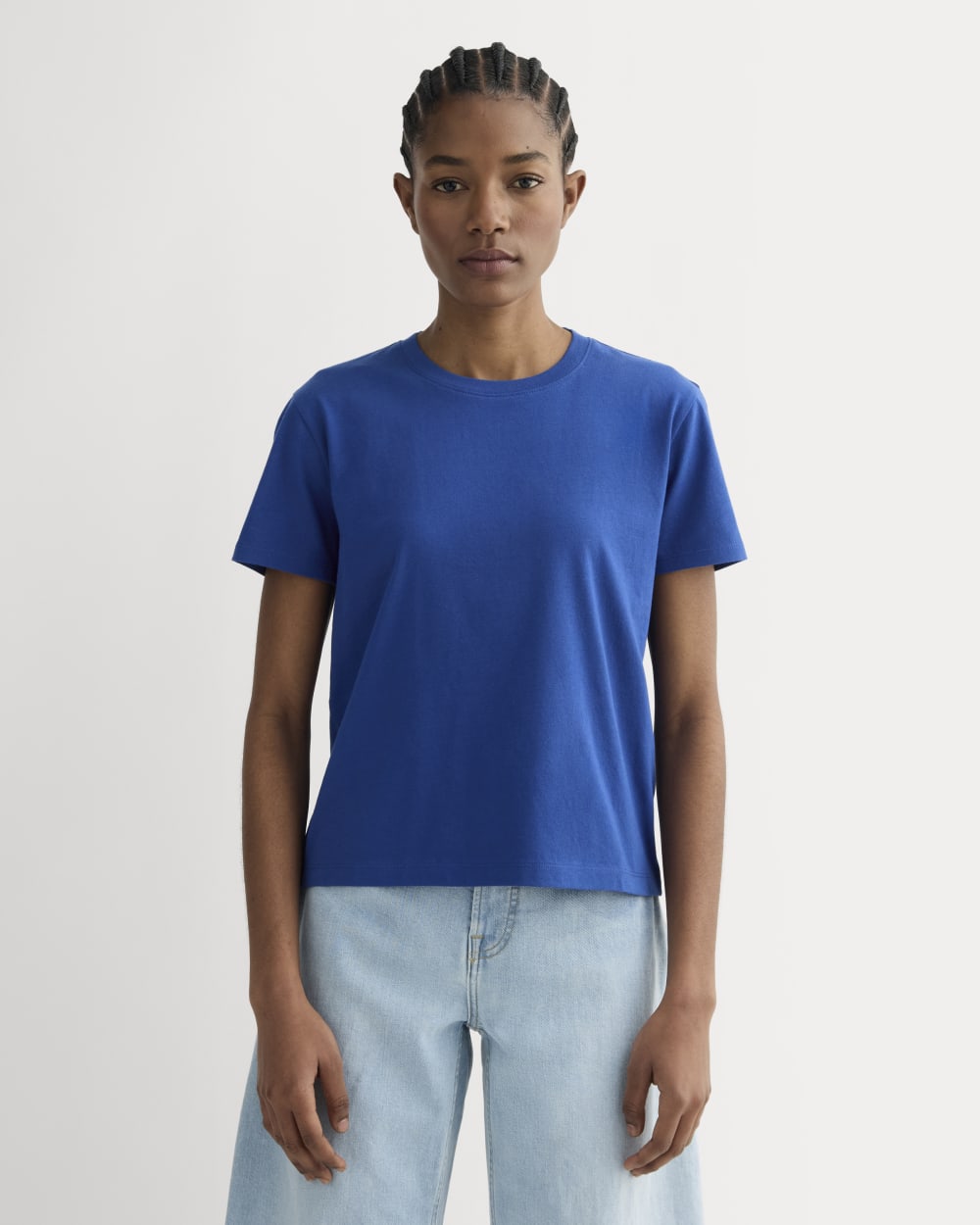 womens-organic-cotton-box-cut-tee-bright-cobalt | primary