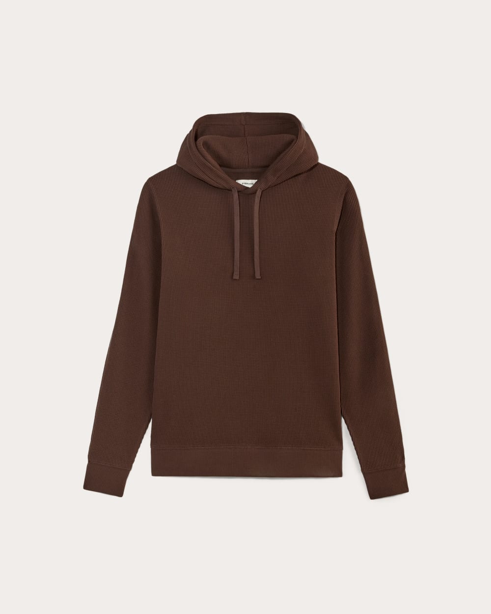 mens-waffle-hoodie-dark-mahogany | alt