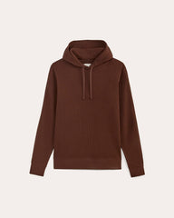 mens-waffle-hoodie-dark-mahogany | alt