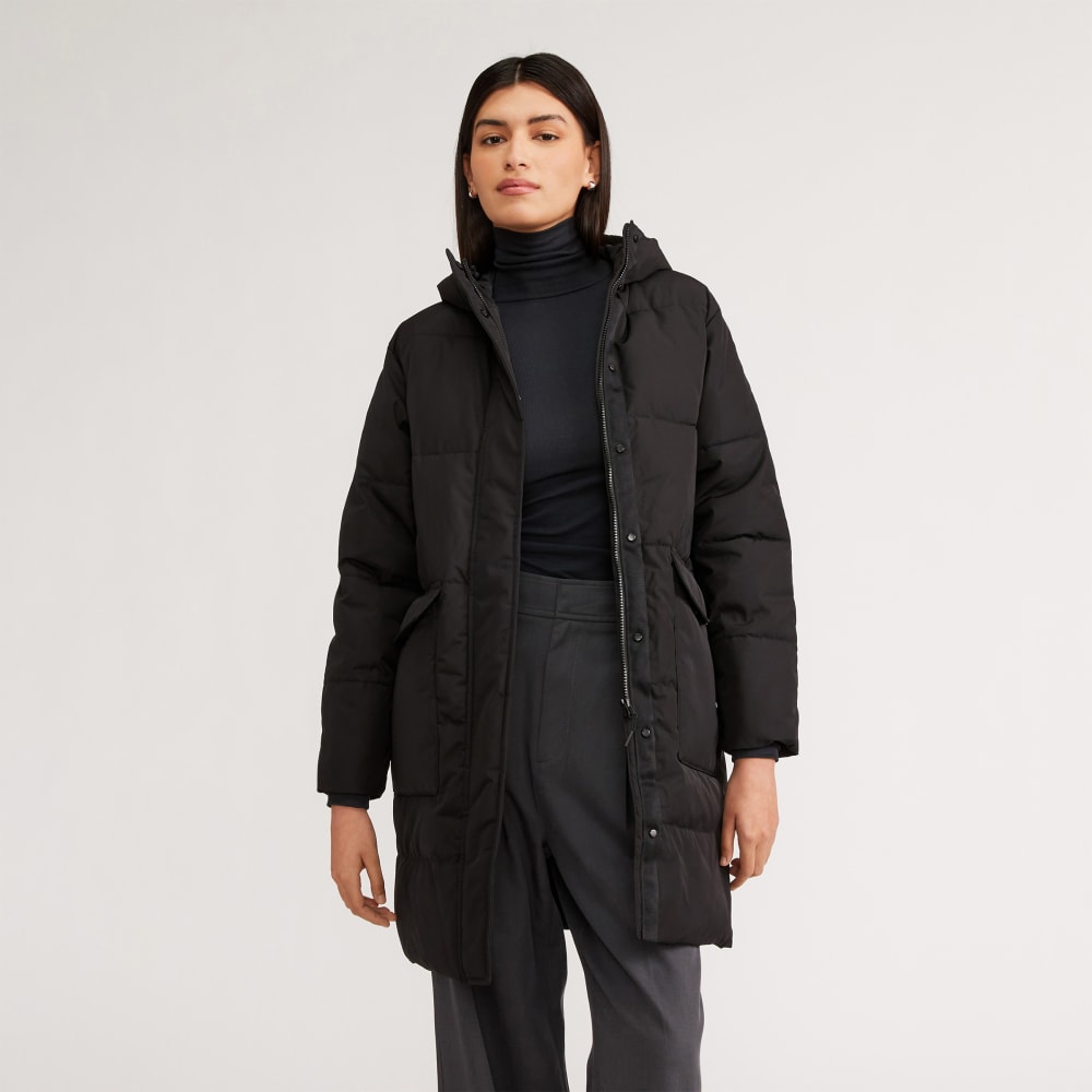womens-renew-long-puffer-black | primary