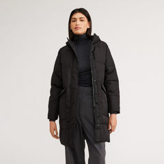 womens-renew-long-puffer-black | primary