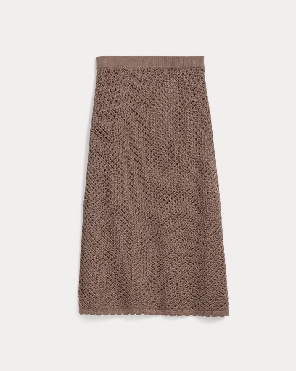 womens-lace-knit-skirt-mocha | alt