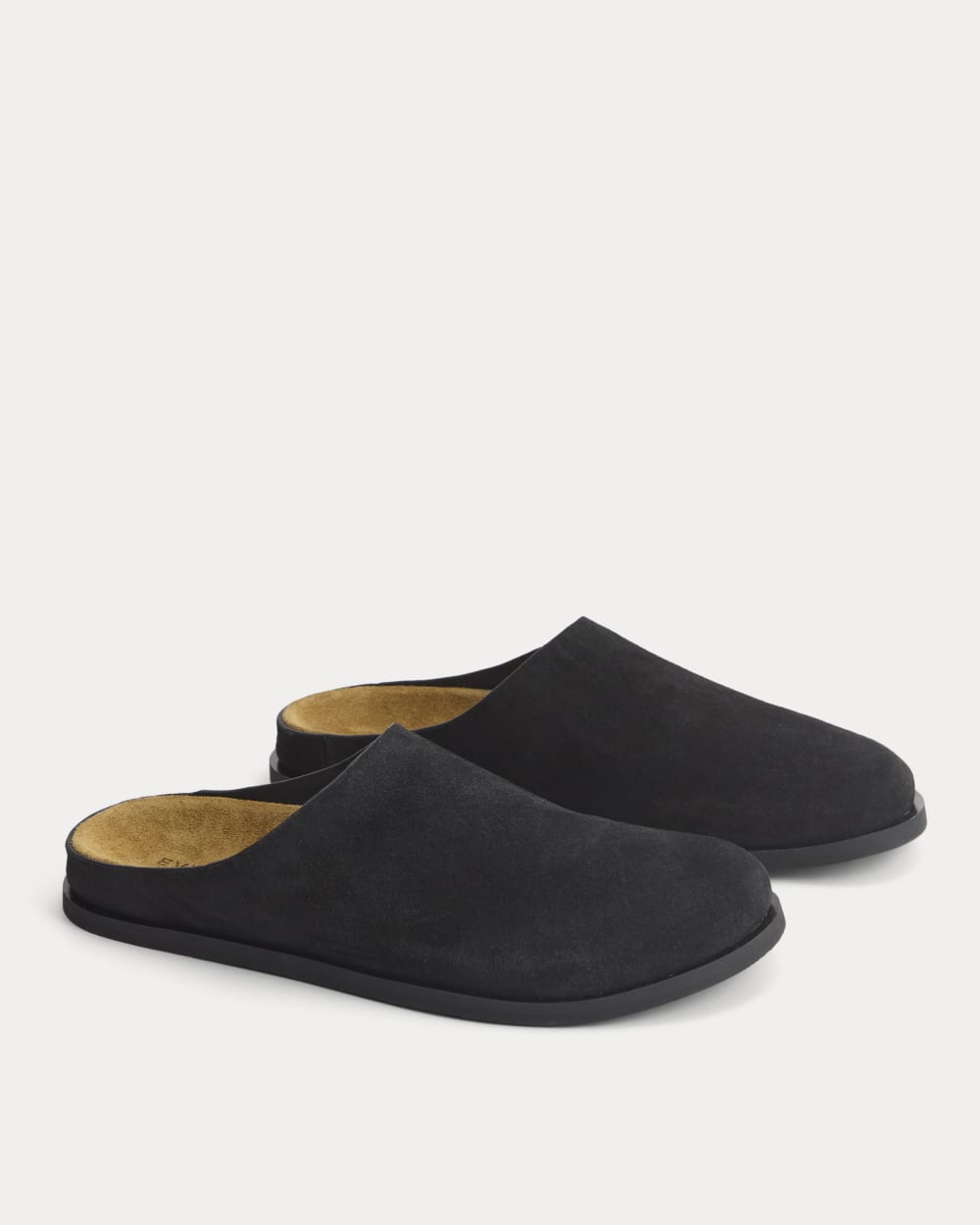 womens-suede-clog-black-suede | alt