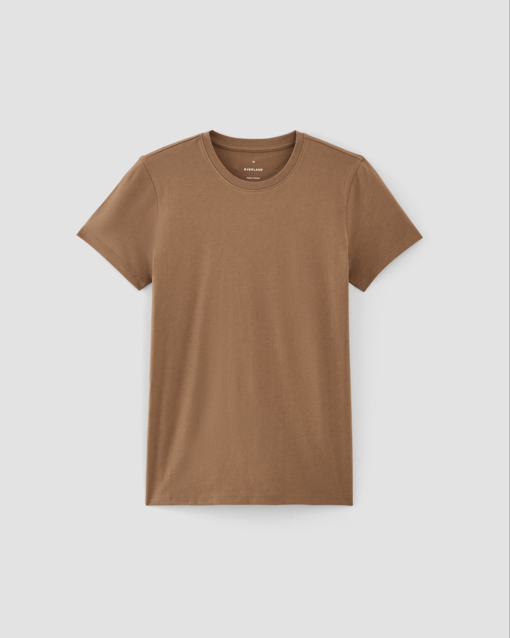womens-organic-cotton-slim-crew-tee-cocoa-brown | alt
