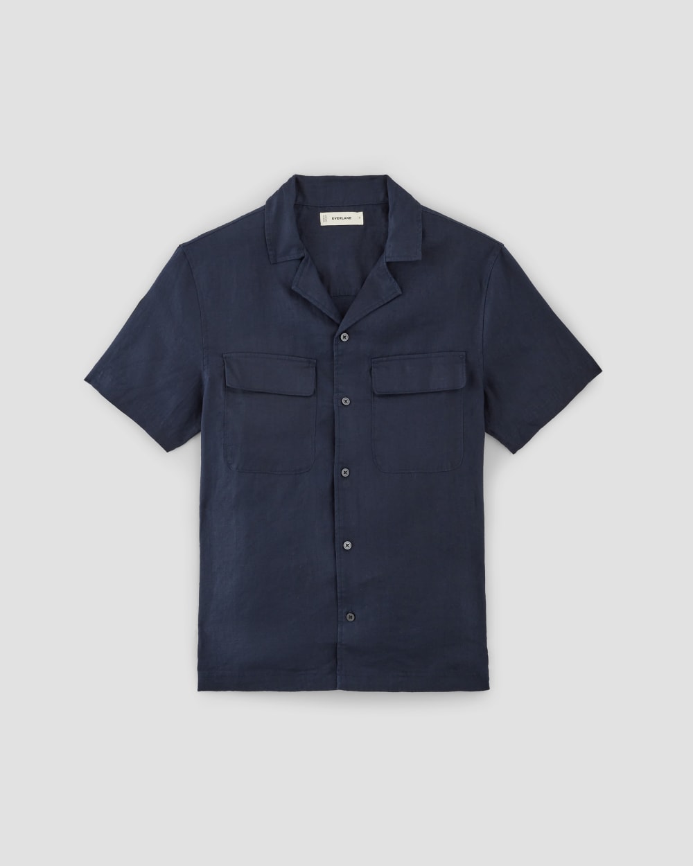 mens-linen-ss-camp-shirt-navy | alt