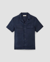 mens-linen-ss-camp-shirt-navy | alt