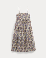 womens-gauze-tiered-dress-mocha-floral | alt