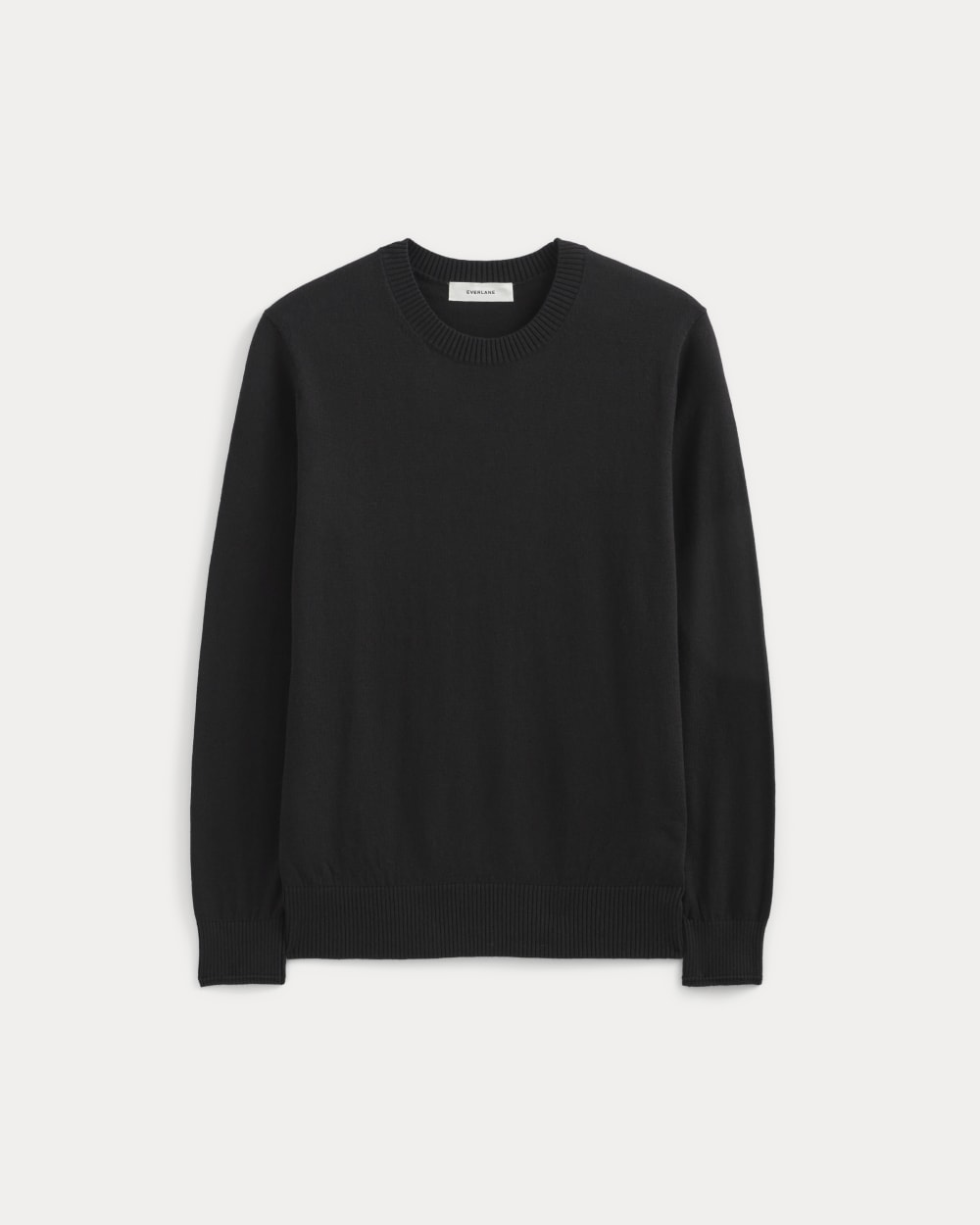 mens-no-sweat-cotton-sweater-black | alt