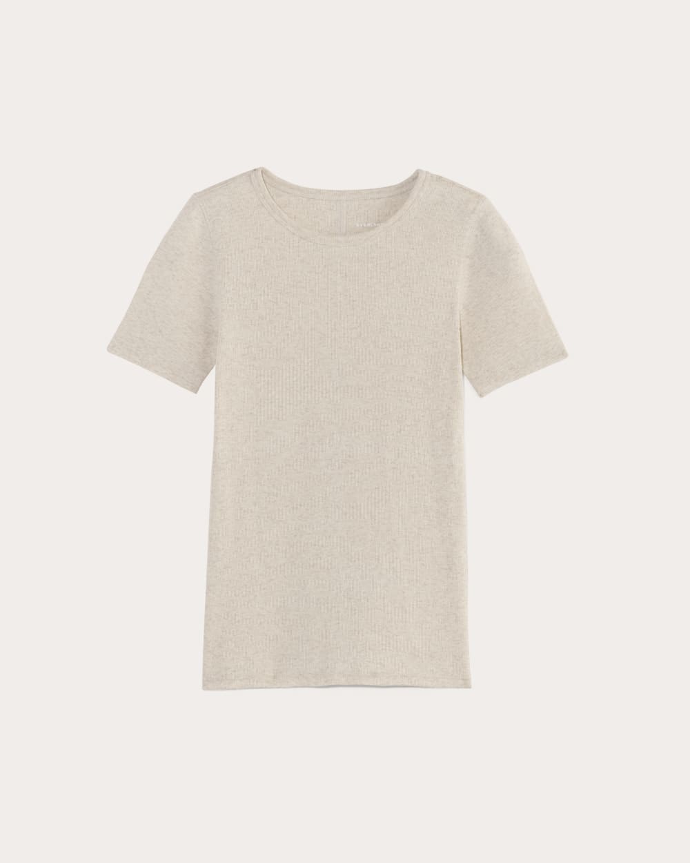 womens-supima-micro-rib-ss-crew-heathered-oat | alt