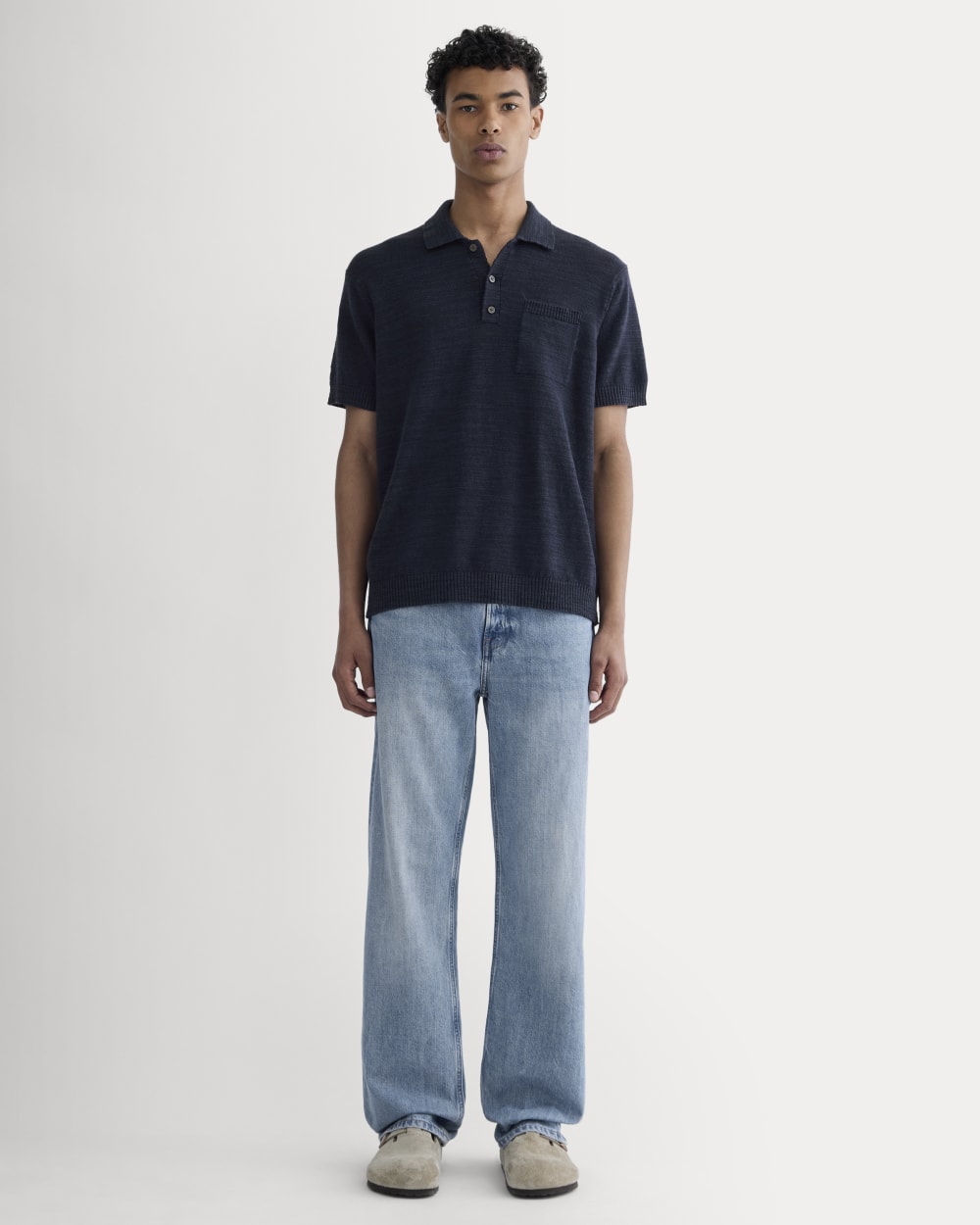 mens-cotton-linen-polo-navy