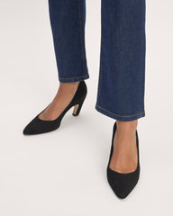 womens-banana-pump-black-suede | alt
