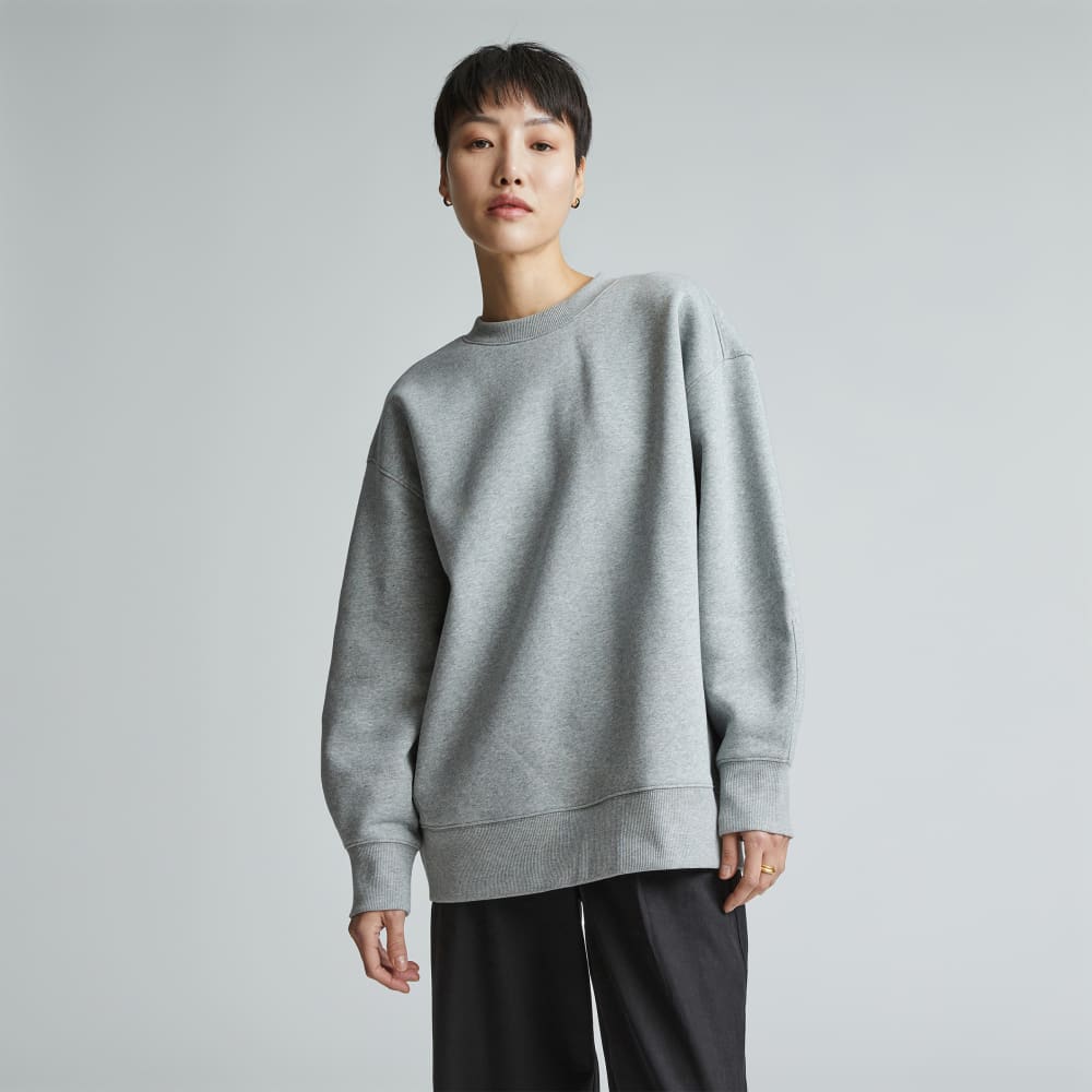 womens-retrack-oversized-crew-heather-grey | primary