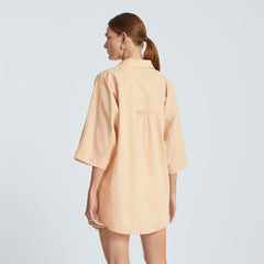 womens-organic-cotton-tourist-shirt-plaid-orange-seafoam