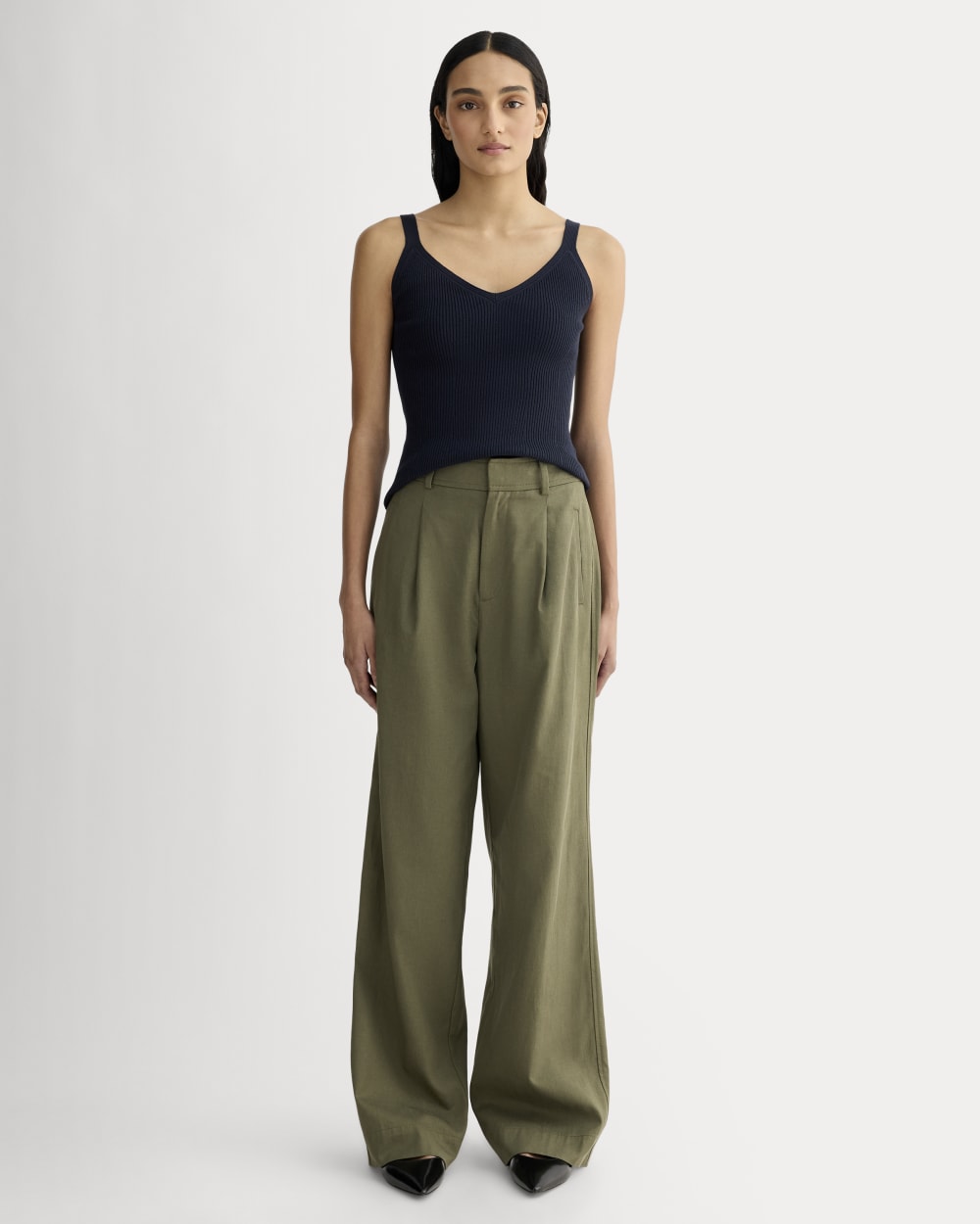 womens-fine-knit-cami-navy