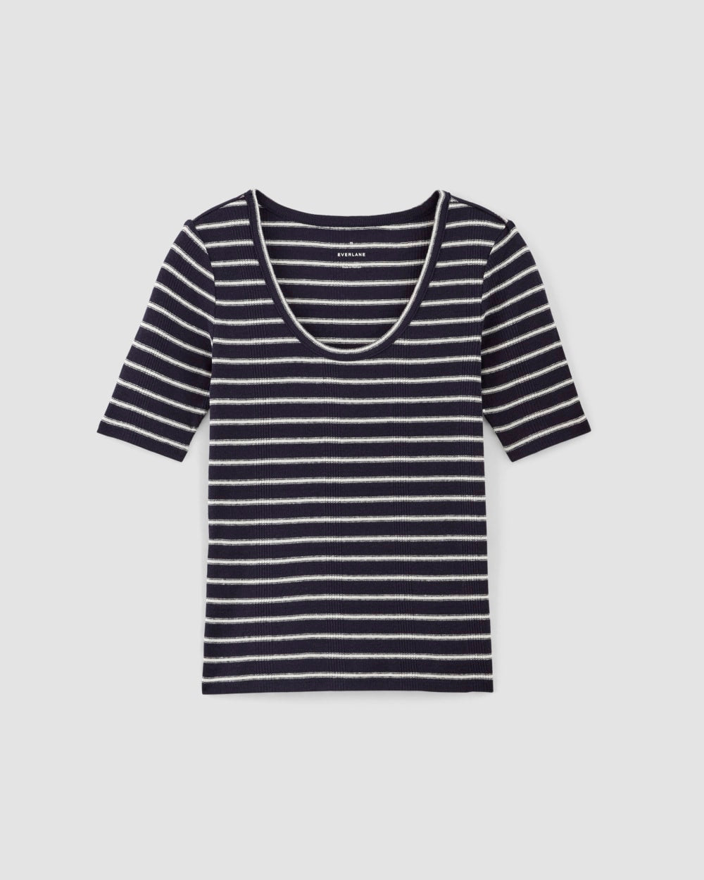 womens-vintage-rib-scoop-top-navy-bone | alt