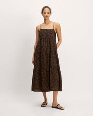 womens-gauze-tiered-dress-black-cocoa-small-floral | primary