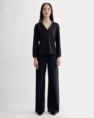 womens-air-v-neck-henley-black